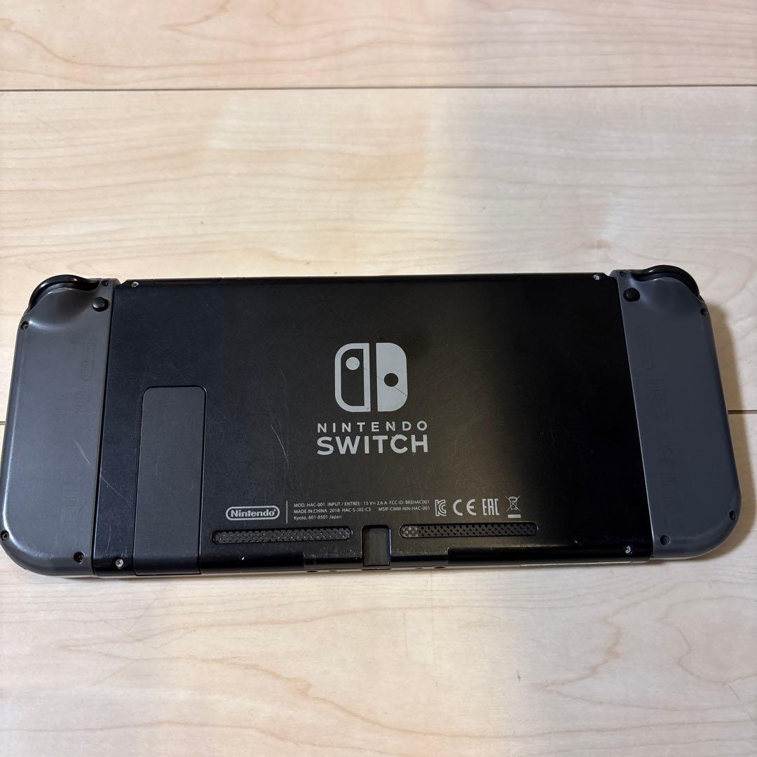 Nintendo Switch 本体 グレー　＋　ブルーのジョイコン　セット