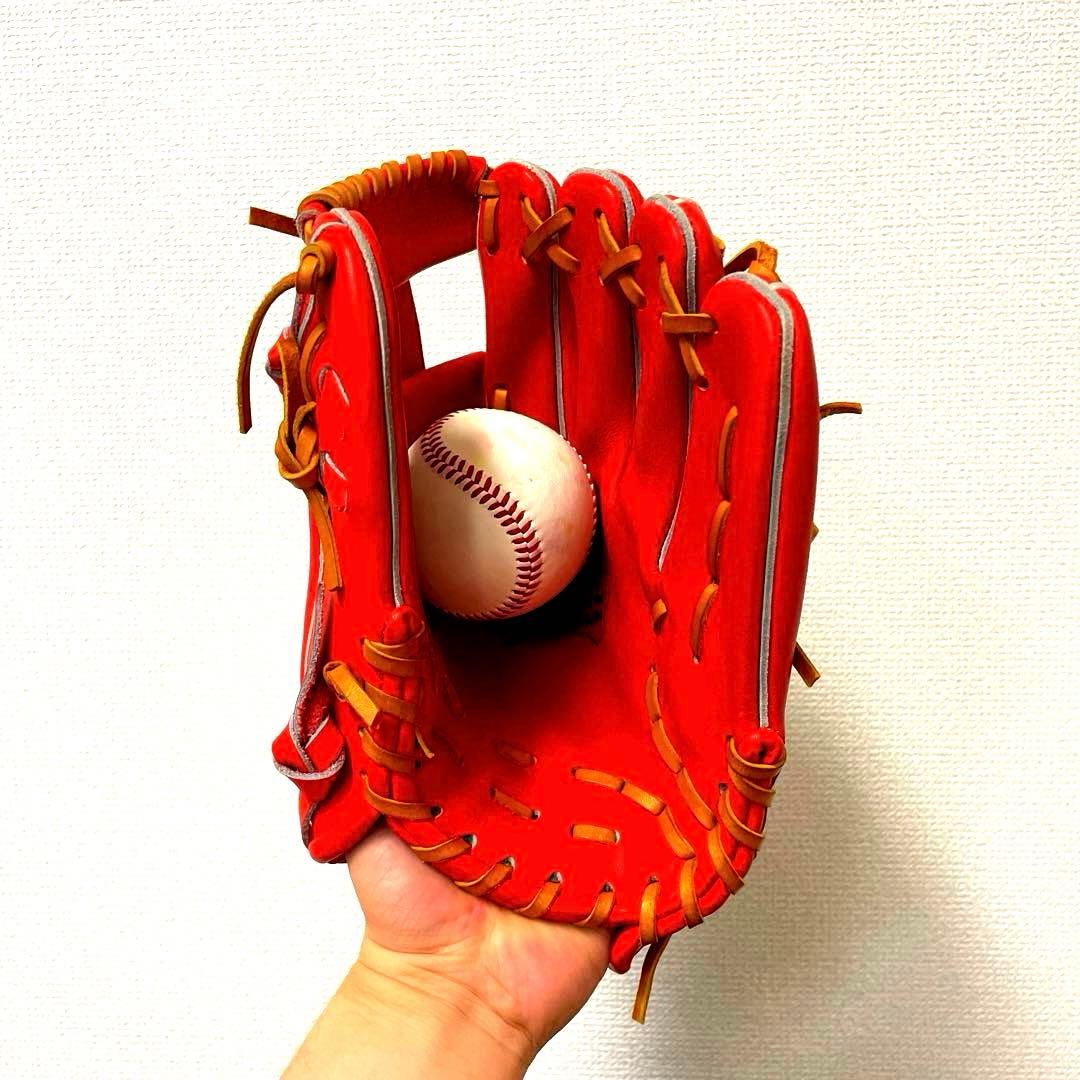 056 早川 ガッツ 新品未使用 硬式 内野手用グローブ