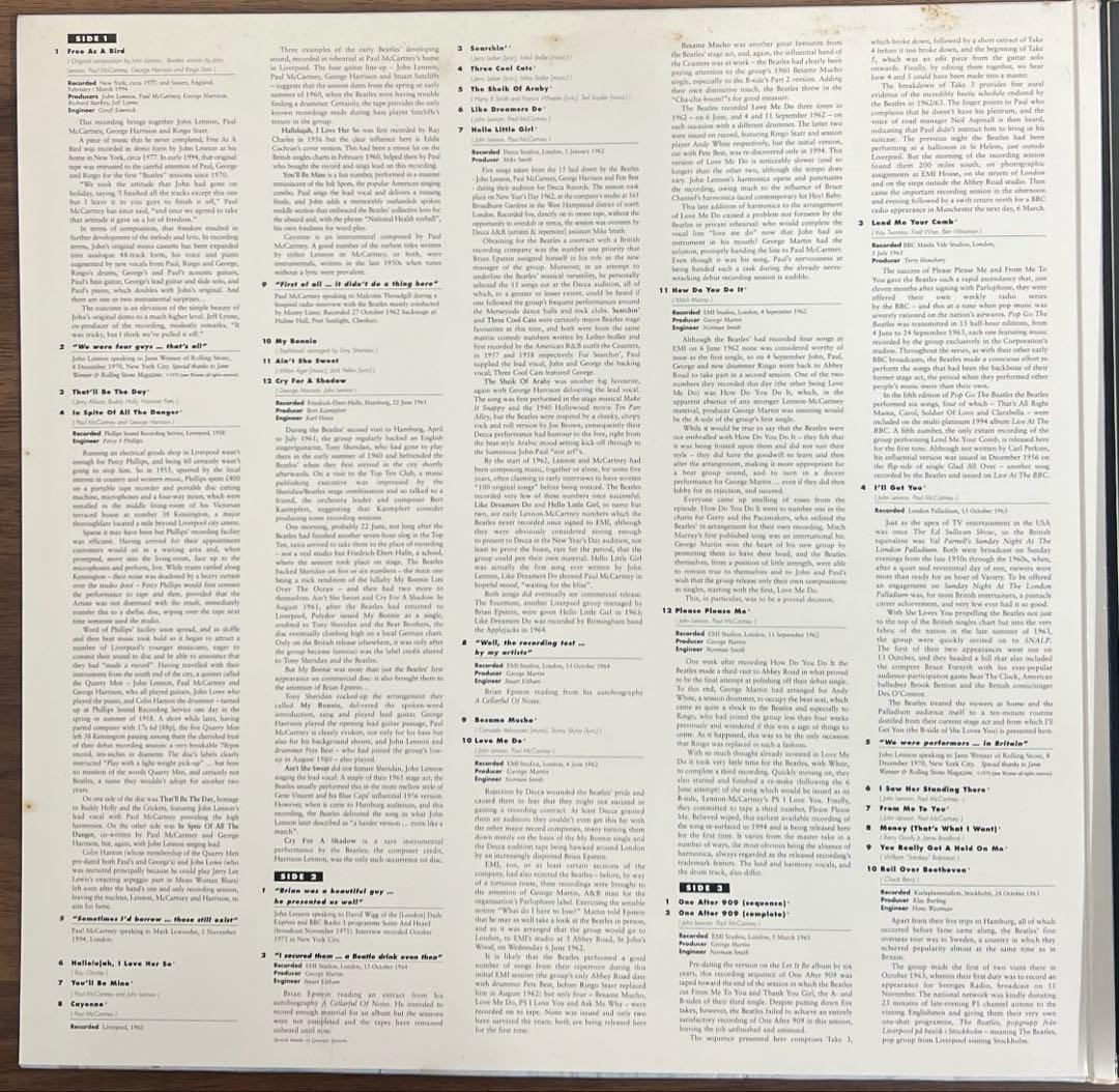 【3LP】The Beatles / Anthology 1