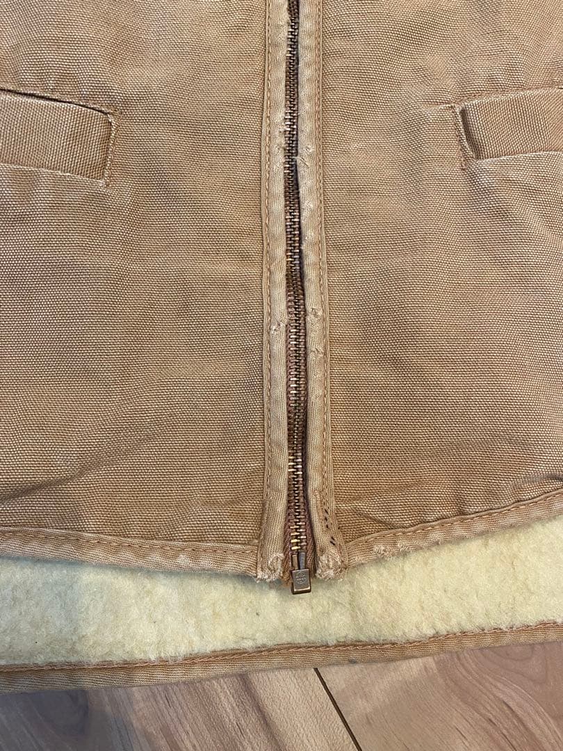 70s カーハート　ダック　ベスト　SCOVILL VINTAGE 襤褸　希少