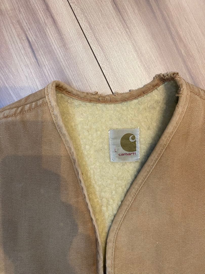 70s カーハート　ダック　ベスト　SCOVILL VINTAGE 襤褸　希少
