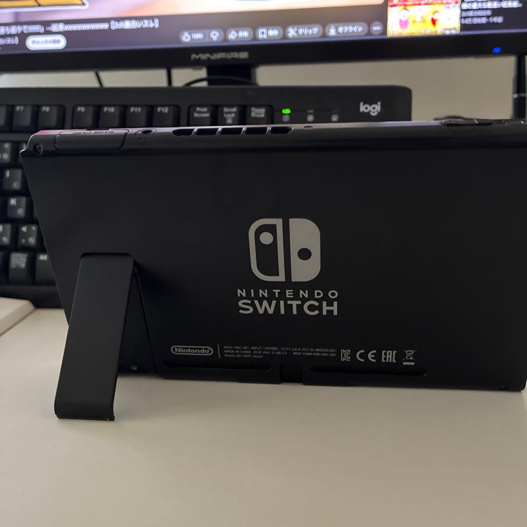 Nintendo Switch 本体 ブラック スタンド付き