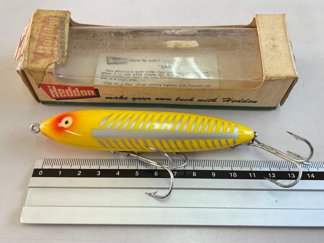 HEDDON ZARA SPOOK XRYベタ 1STセカンドボディ バナナザラ