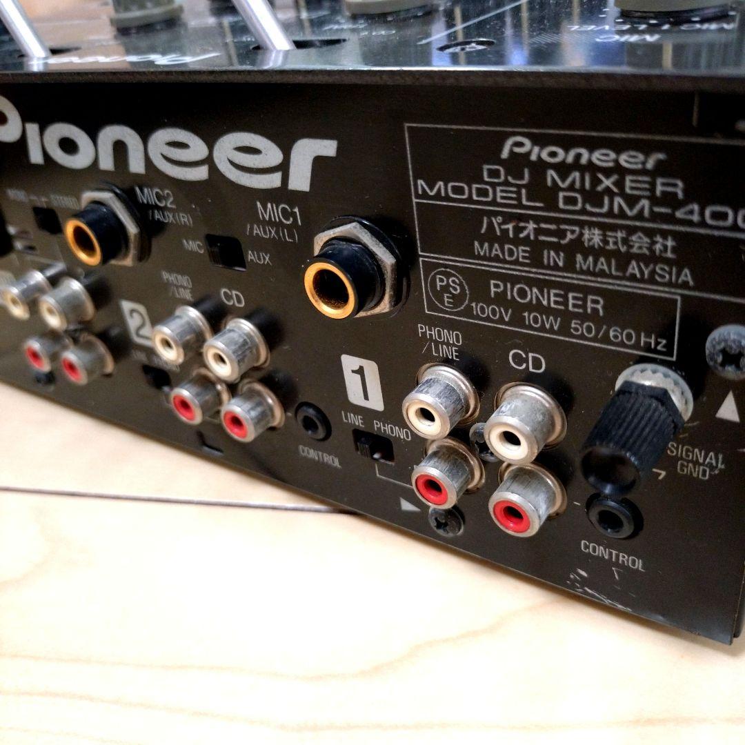 【完動品】Pioneer DJM-400 DJミキサー