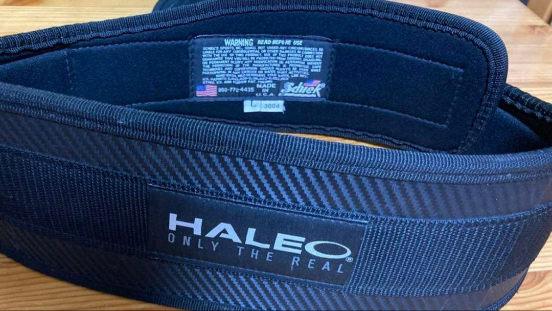 HALEO カーボンベルト　Ｌサイズ