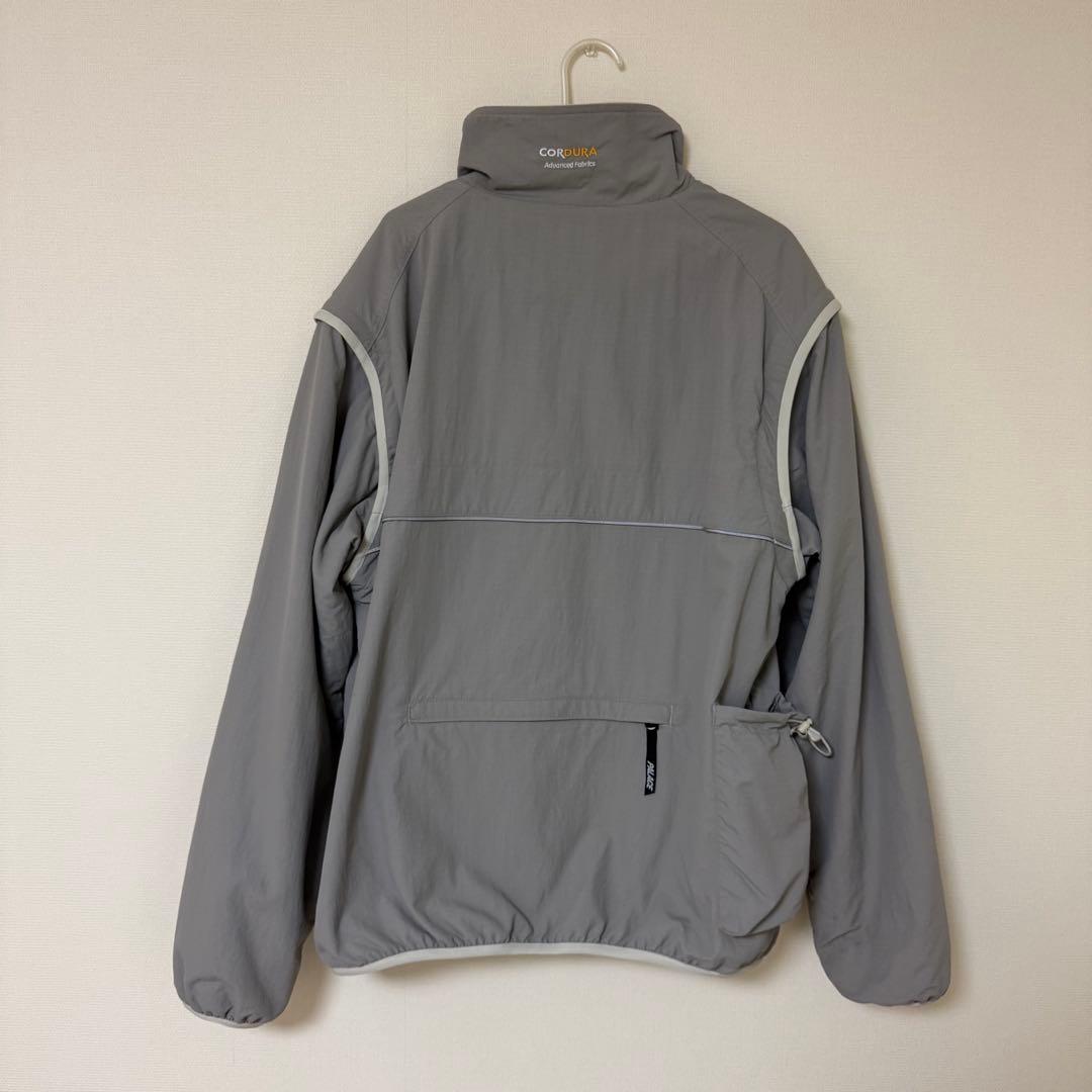 ジャケット・アウター Palace CORDURA RS ZIP OFF JACKET Grey L