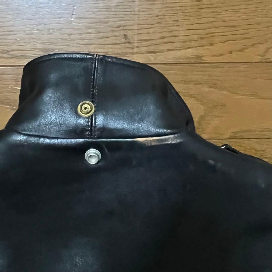 ジャケット・アウター Dry Bones Horse Hide Motorcycle Jacket