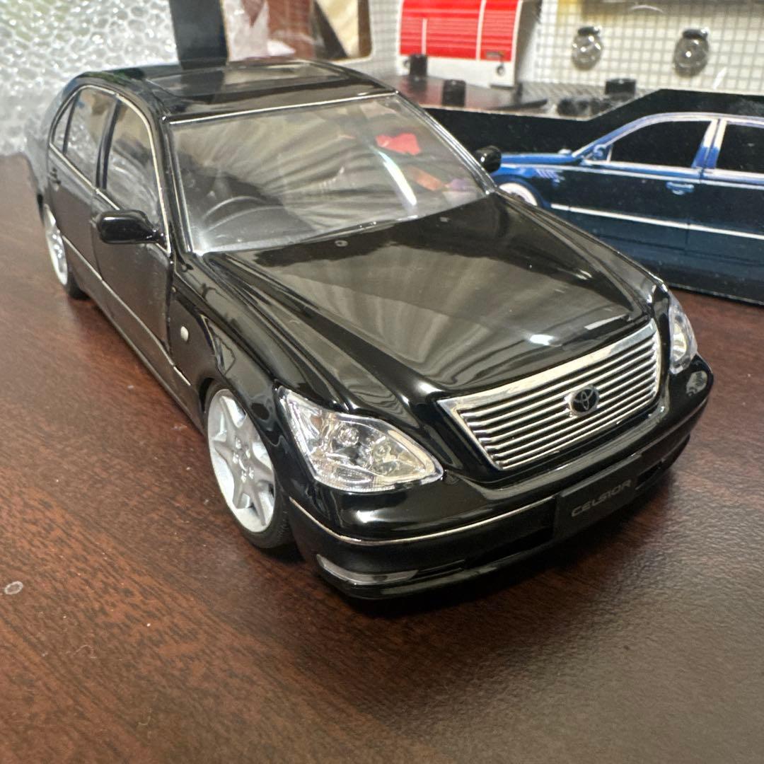 ホットワークス 1/24 セルシオ　黒