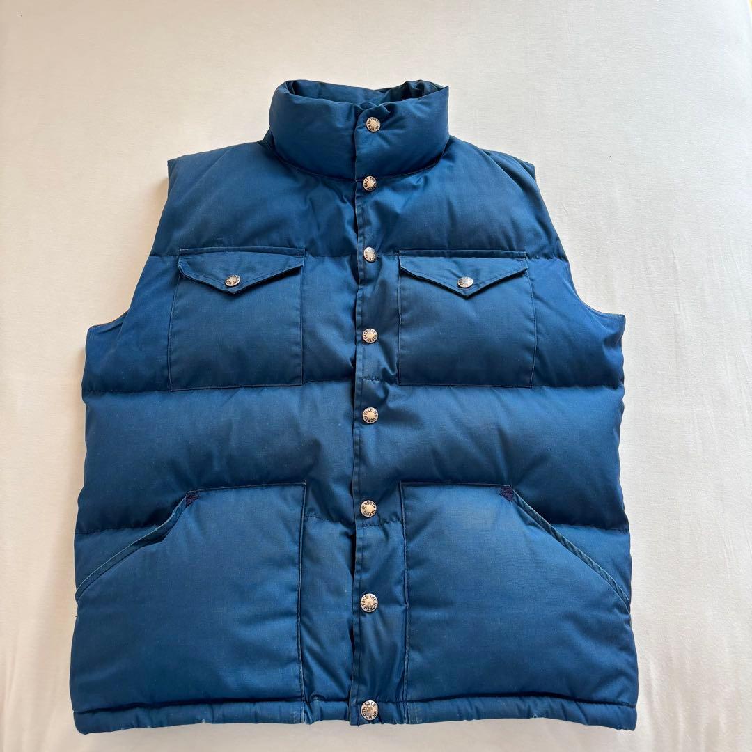 80s THE NORTH FACE 茶タグ ダウンベスト USA製