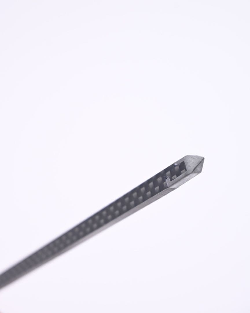 【新品未使用】カーボン製 超軽量ULテントペグ × 6本セット