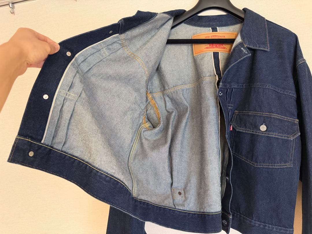 Levi's×BEAMS デニムジャケット スーパーワイド superwide