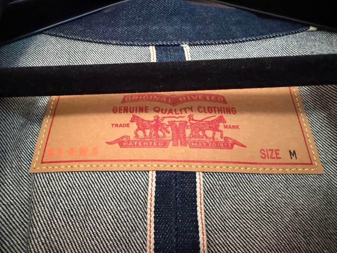 Levi's×BEAMS デニムジャケット スーパーワイド superwide