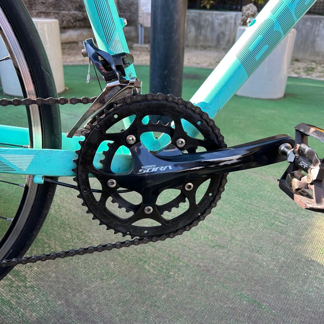 Bianchi魔改造c-sport1(ほぼロードバイク)
