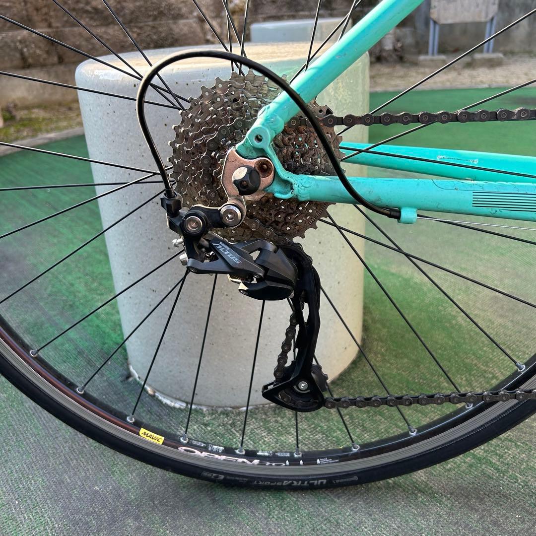 Bianchi魔改造c-sport1(ほぼロードバイク)