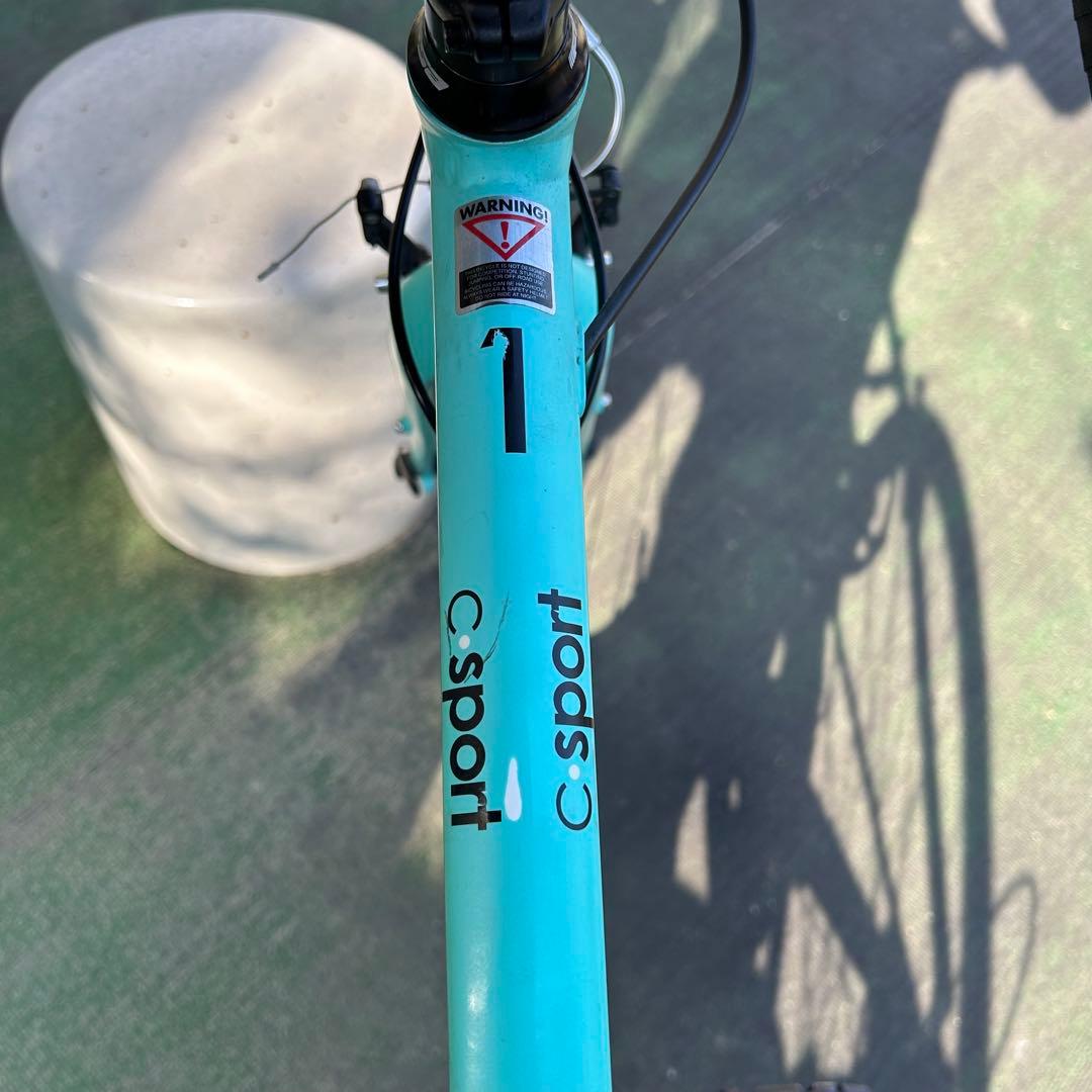 Bianchi魔改造c-sport1(ほぼロードバイク)