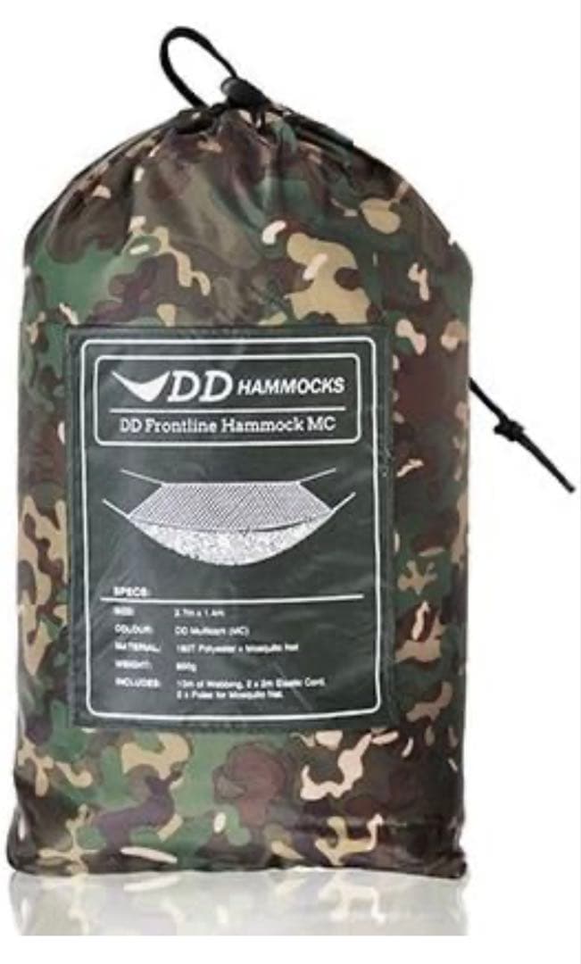 【セット売り】DDハンモック マルチカモ、スリーブ 、ウーピーサスペンション