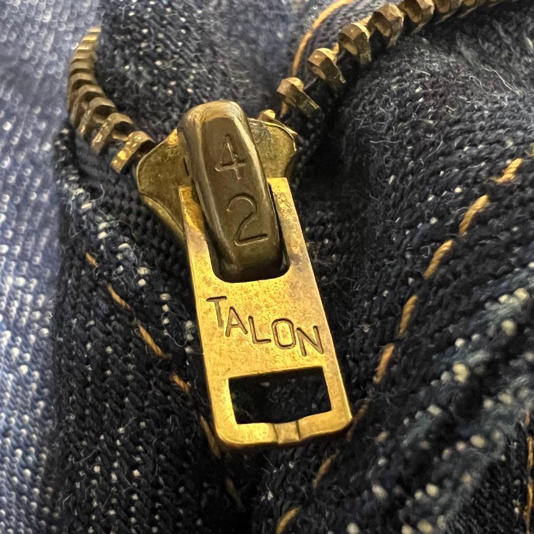 【美品】リーバイス 505-0217 ビッグE 濃紺 TALON W30 赤耳