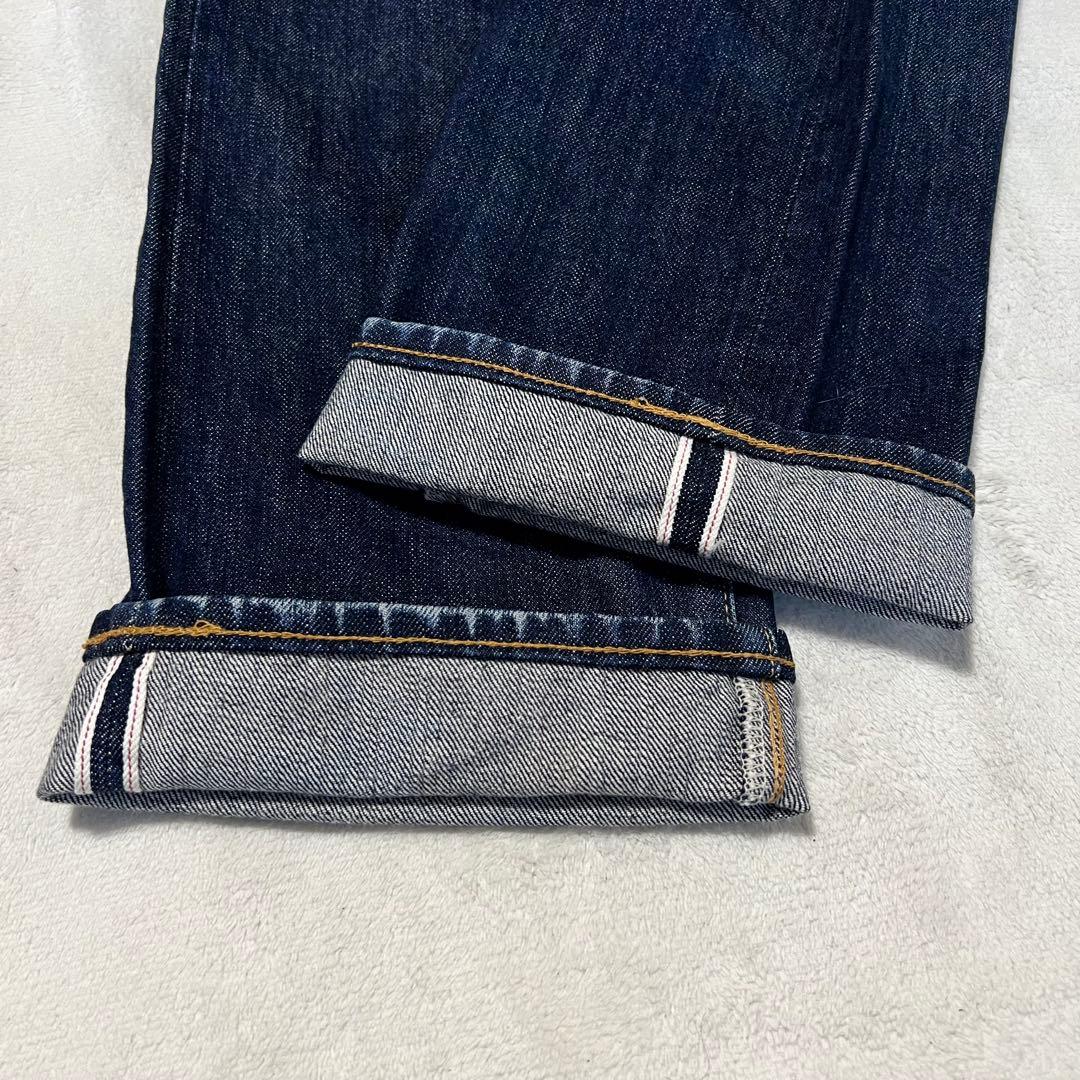 【美品】リーバイス 505-0217 ビッグE 濃紺 TALON W30 赤耳