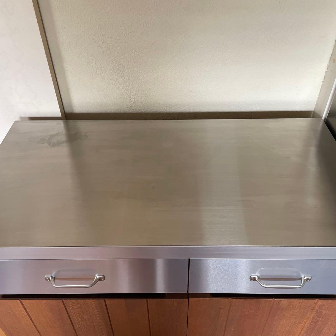 限定値下げ unico STRADA キッチンカウンター（S） ２枚扉 W900