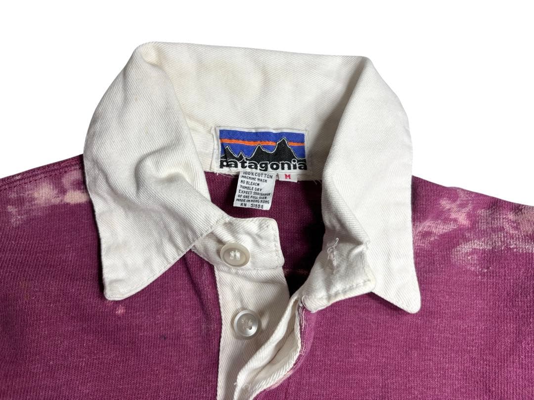 激レア 70s 最初期 タグ PATAGONIA RUGBY SHIRT