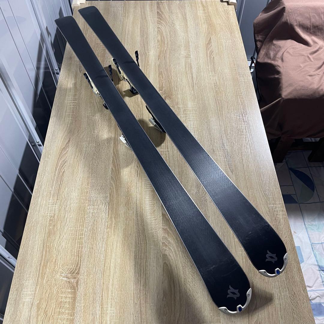 VOLKL151cm SALOMON24/24.5cmストック付きスキーセット