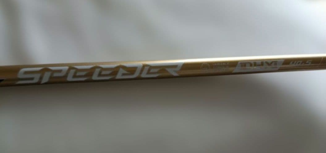 フジクラNXスピーダーゴールド40-S CADEROグリップ　マルチスリーブ