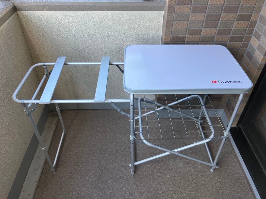 Coleman ツインバーナー、ハイランダー　キッチンテーブルセット