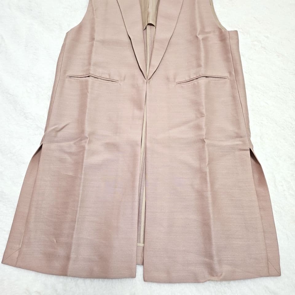 TOMORROWLAND collection ウールシルク ロングジレ ベスト