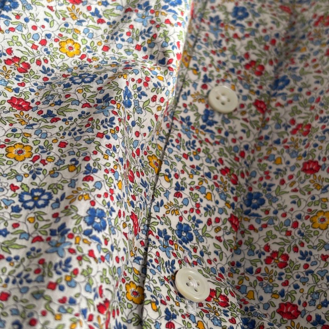 ポールスミス×リバティ　花柄シャツワンピース