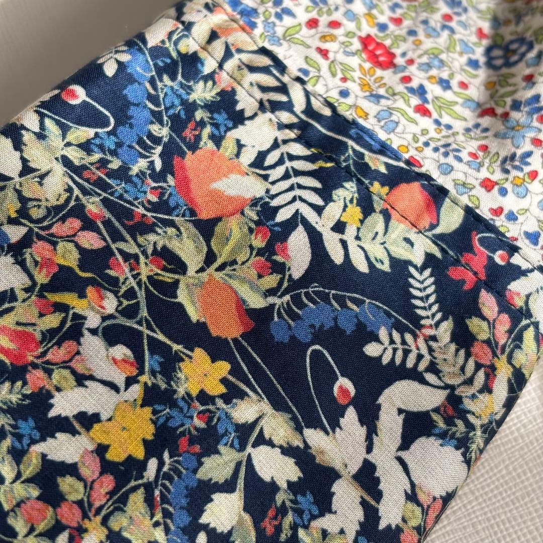 ポールスミス×リバティ　花柄シャツワンピース