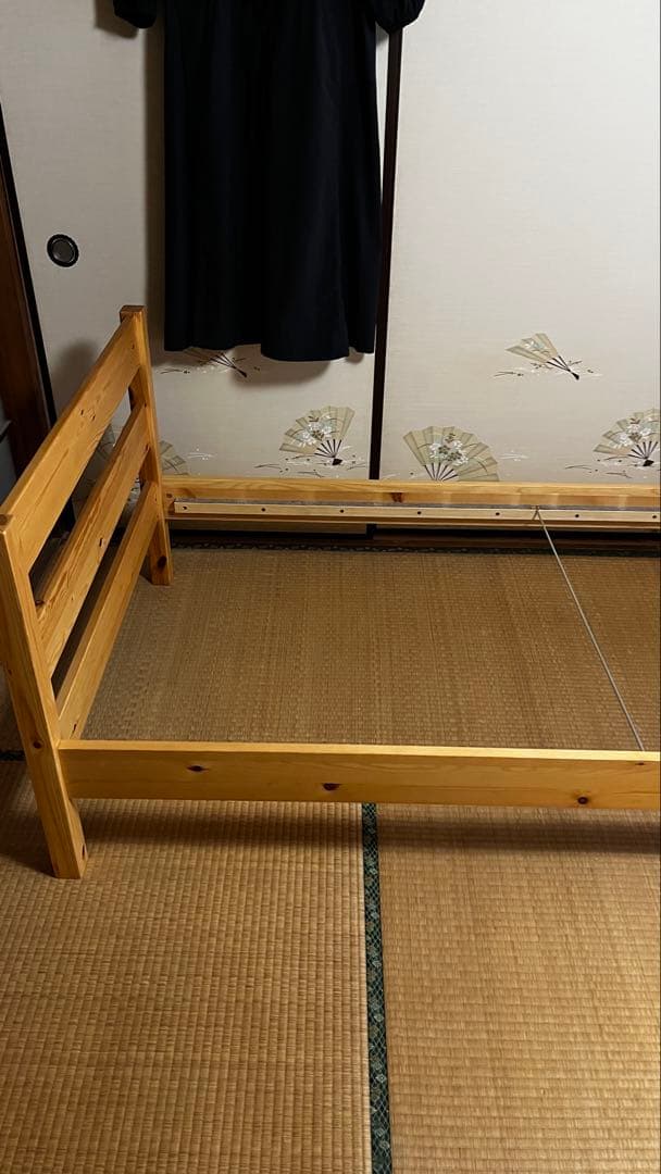 無印良品 木製ベッド パイン材 シングル 埼玉県熊谷周辺の待ち合わせ受取or配送