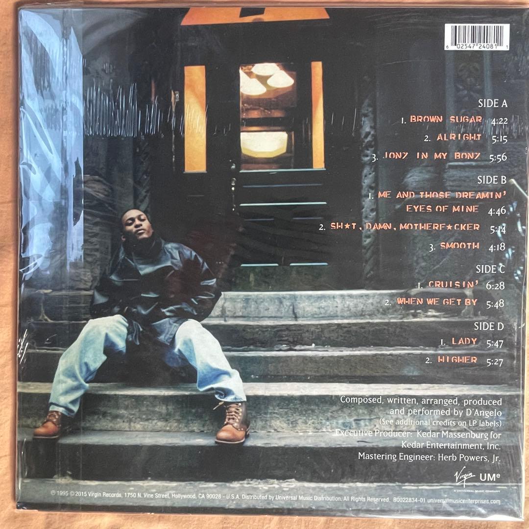 D'Angelo／Brown Sugar LPレコード