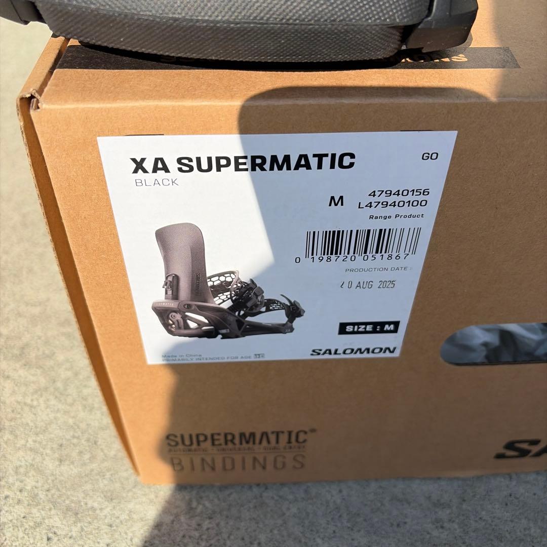SALOMON XA SUPERMATIC ブラック Mサイズ