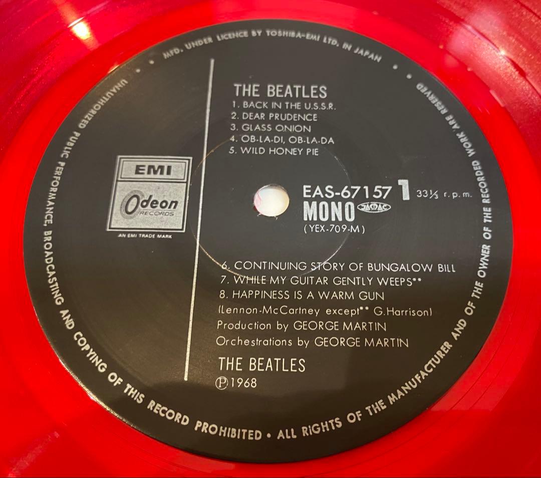【82年赤盤！MONO！ 】The Beatles White album