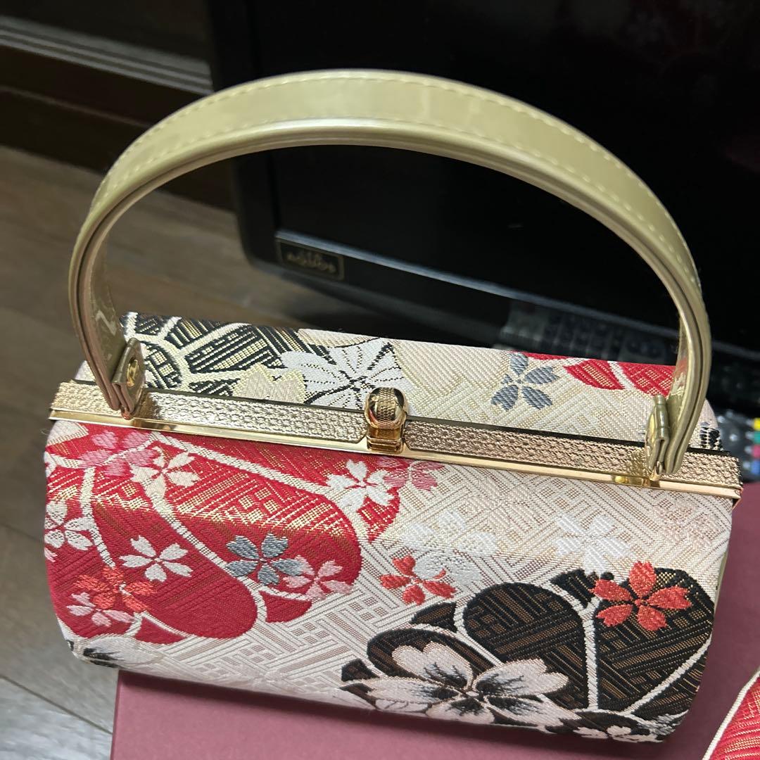 和装用バッグと草履のセット美品