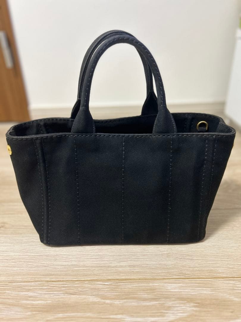 PRADA プラダ カナパ ブラック SS（mini）