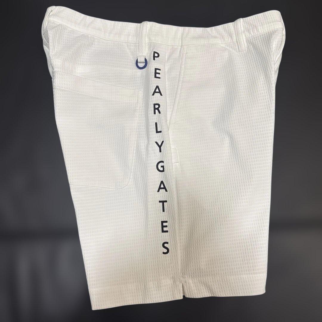 PEARLY GATES ホワイトショートパンツ