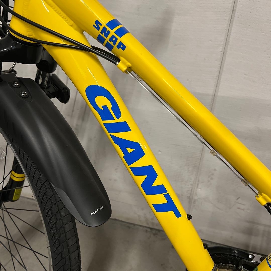 GIANT SNAPキッズ自転車★サイズ320mm★身長140cm〜大人★黄色
