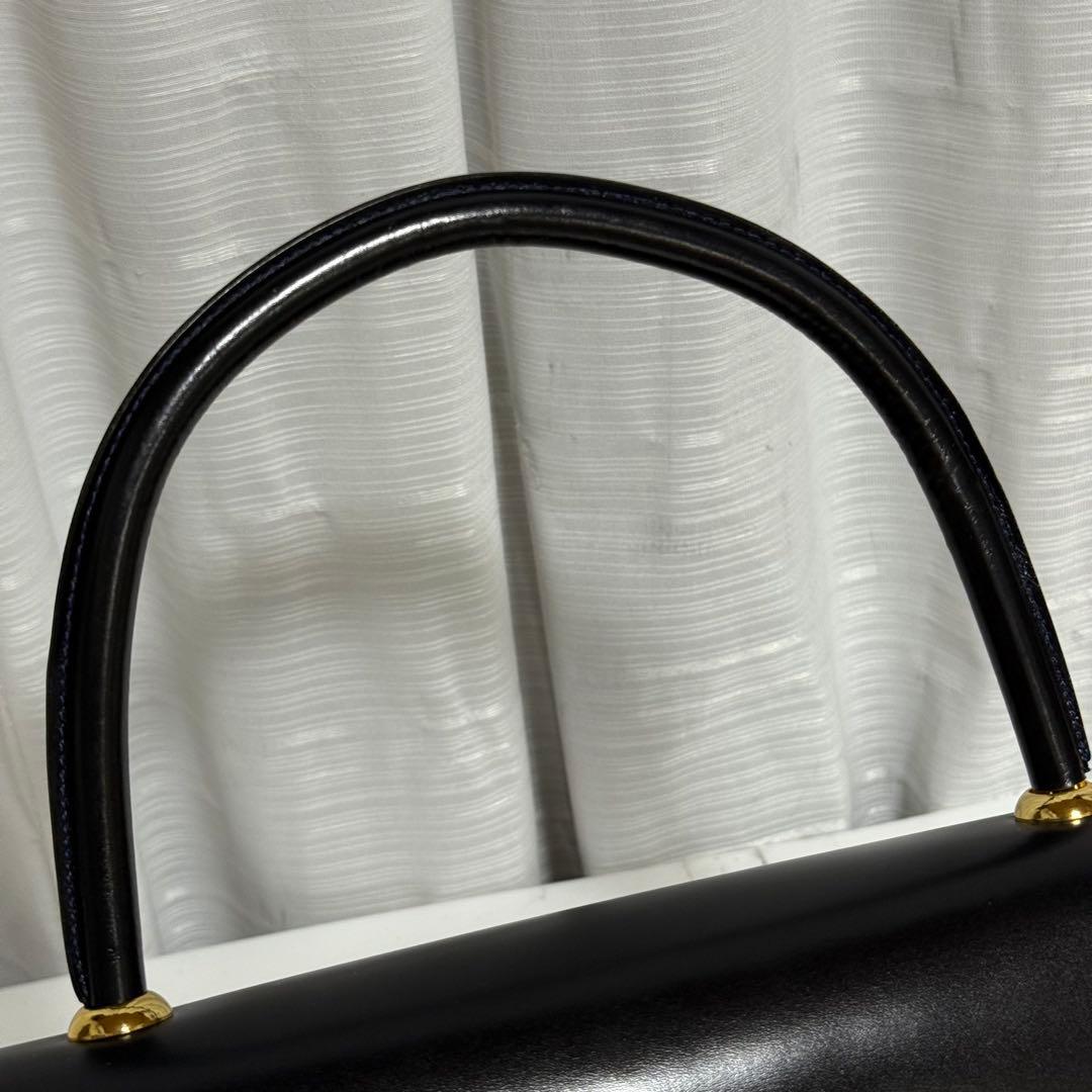 ⭐️未使用級⭐️WAKO ワコー フォーマルバッグ ハンドバッグ レザー 黒色
