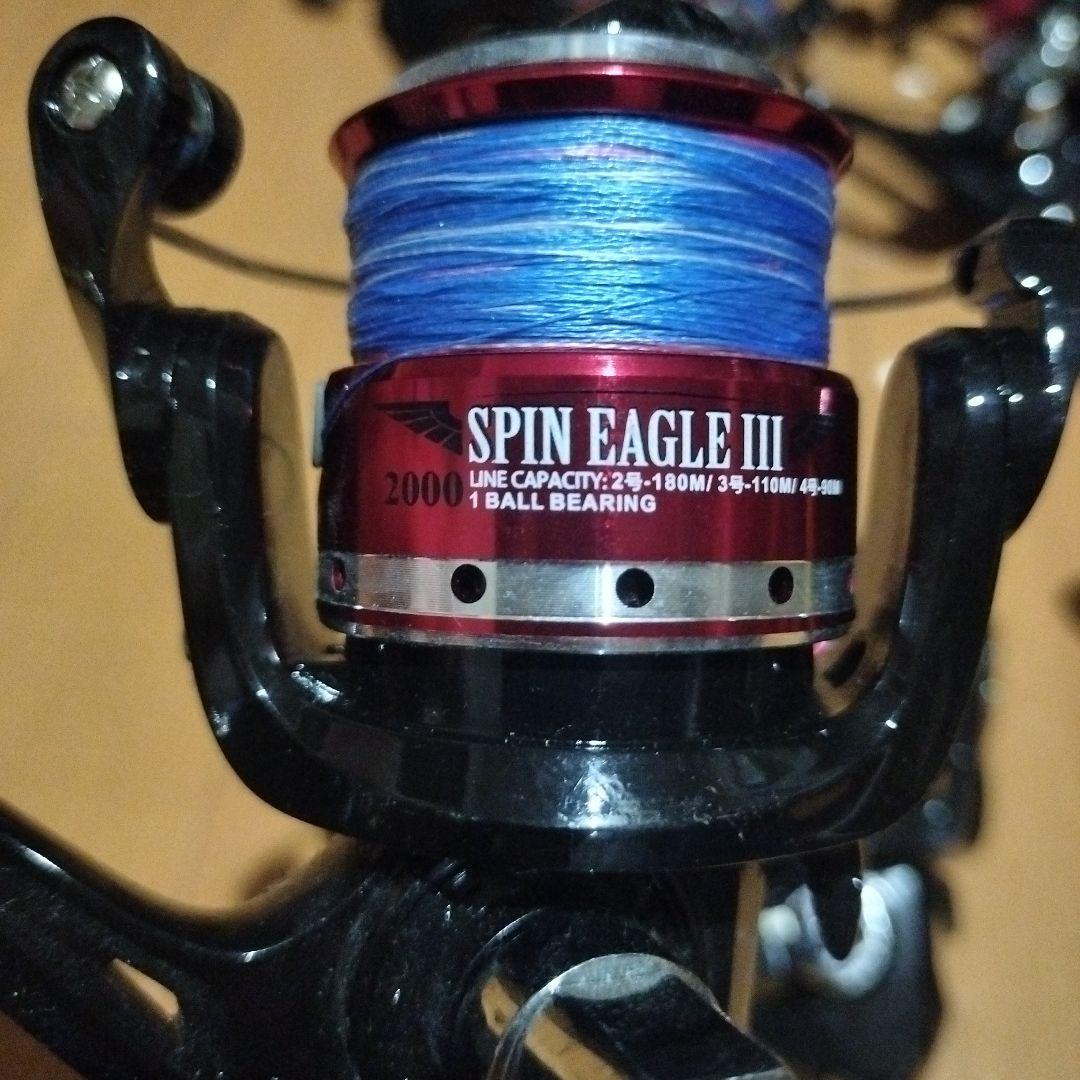 SPIN EAGLE III スピニングリール 7個セット