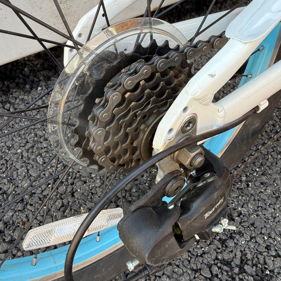子供用自転車 20インチ Precaliber 身長114-132cm ホワイト