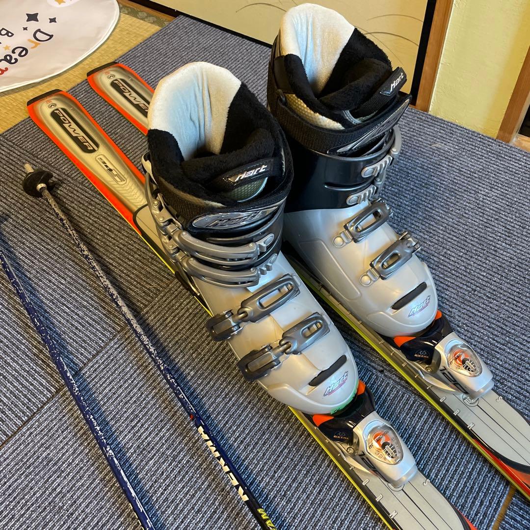 スキーセット　スキー板167 スキーブーツ26-26.5 ロシニョール