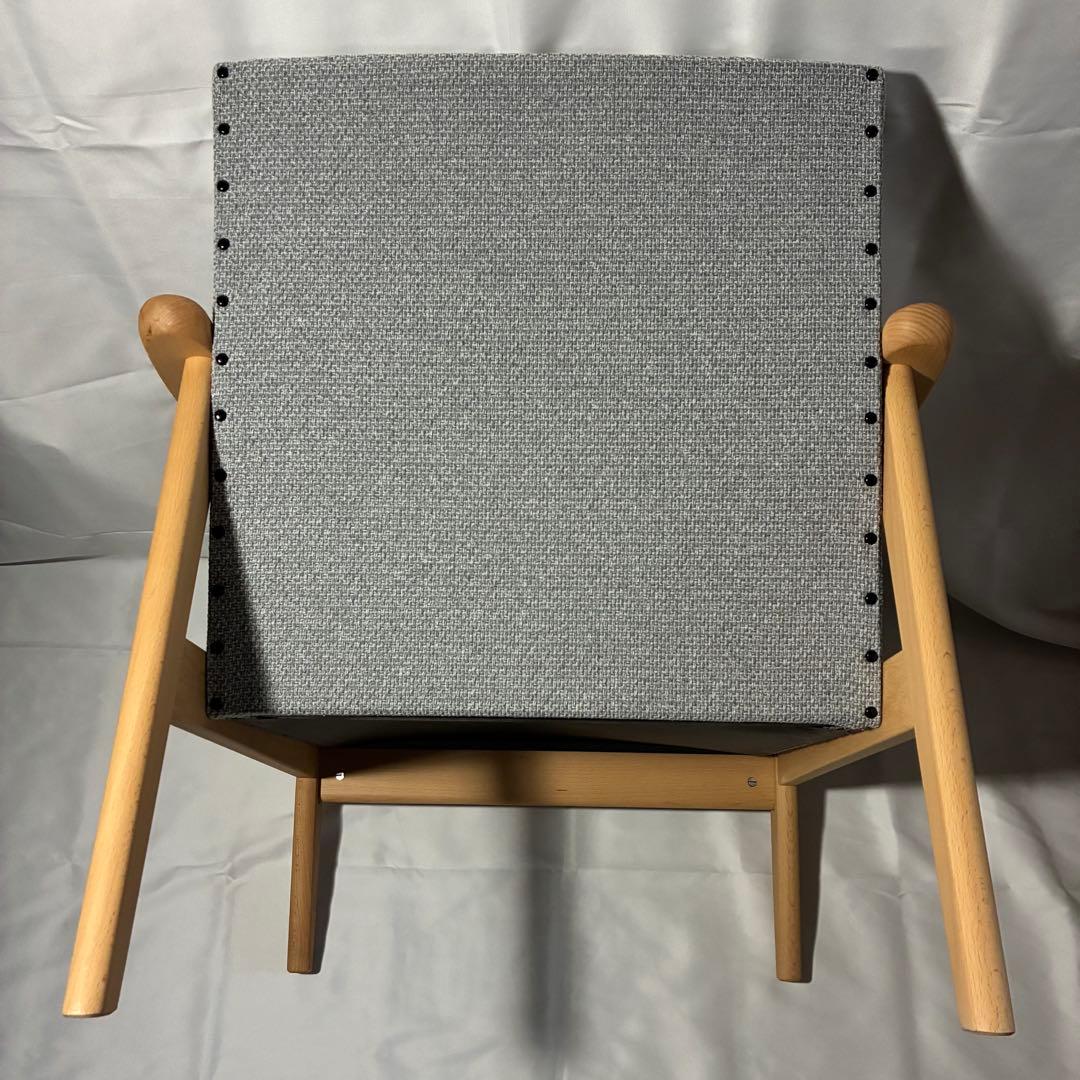 カリモク60　Kチェア　1シーター　ミストグレー