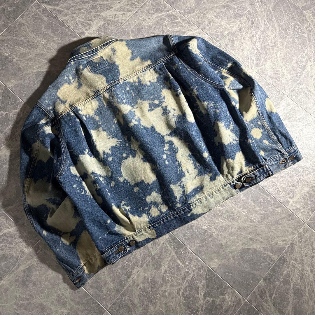 Lee Cooper ブリーチ加工 デニムジャケット