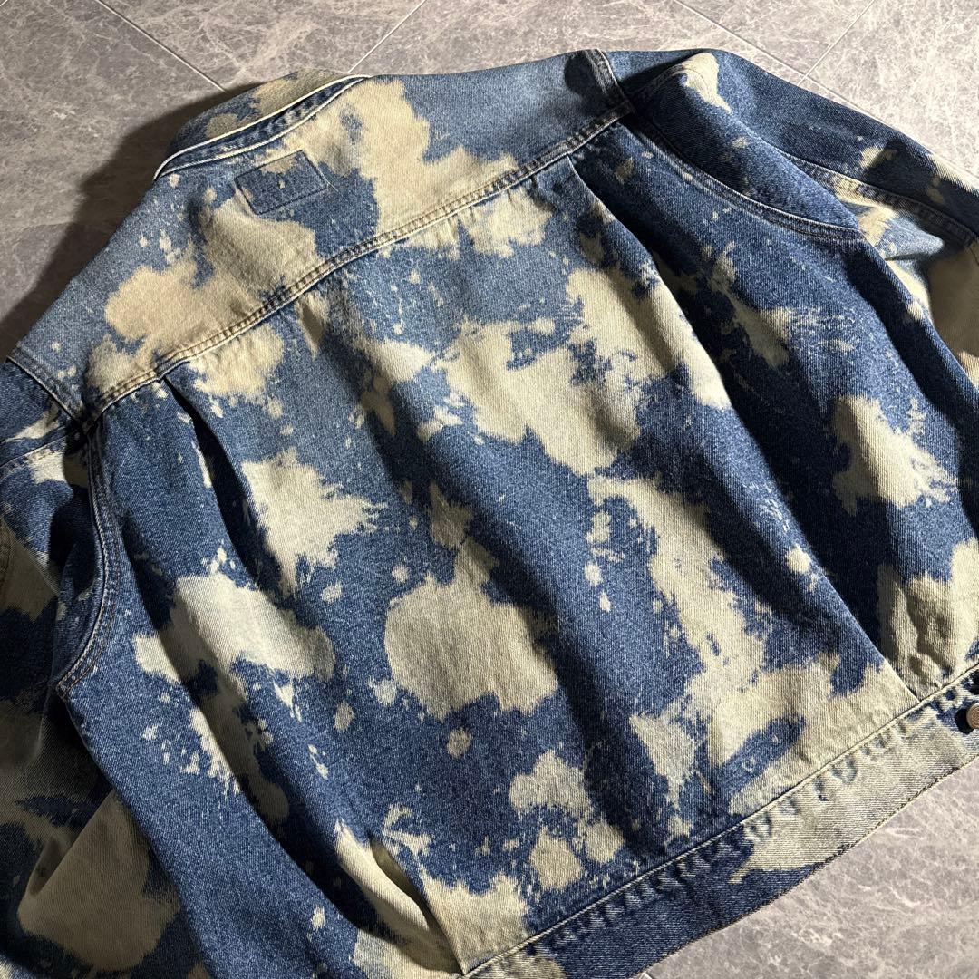 Lee Cooper ブリーチ加工 デニムジャケット