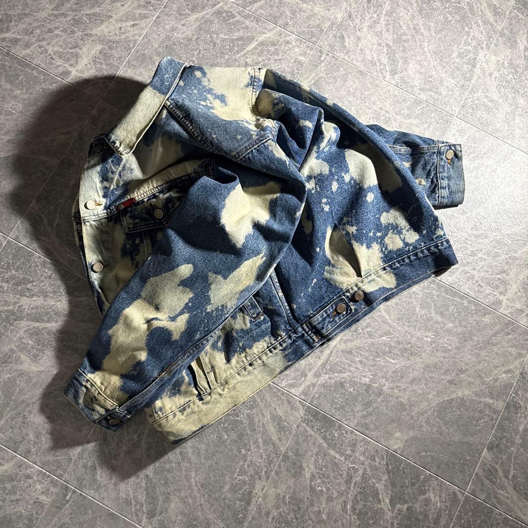 Lee Cooper ブリーチ加工 デニムジャケット