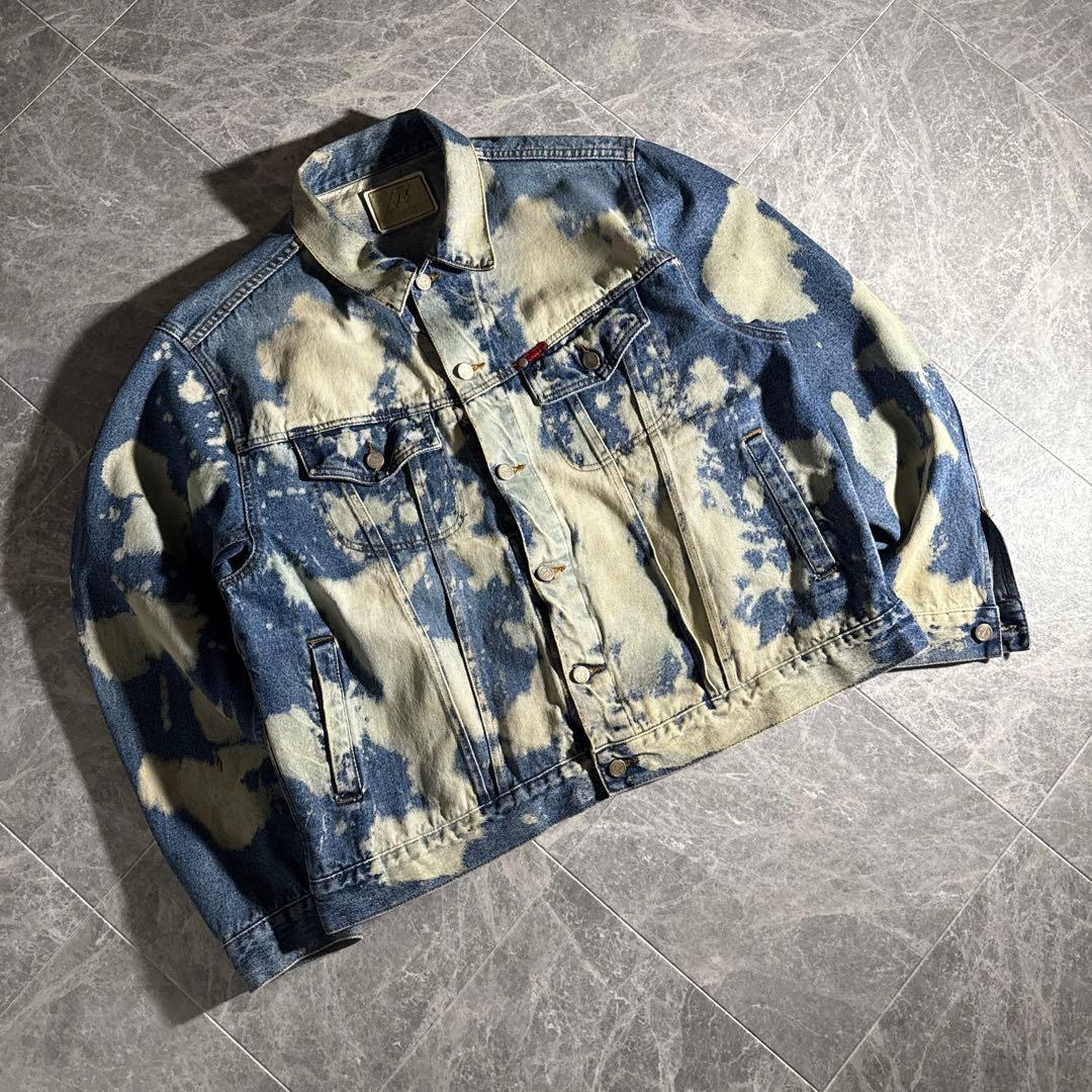 Lee Cooper ブリーチ加工 デニムジャケット