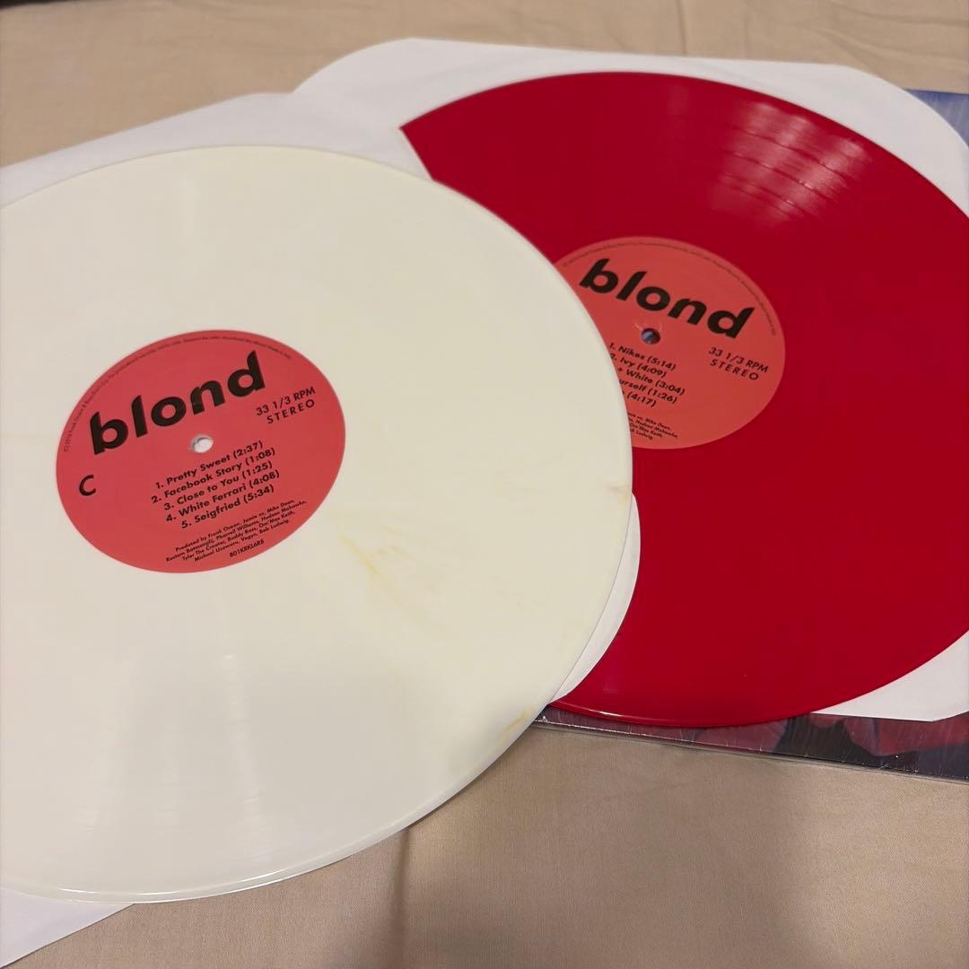 洋楽 Frank Ocean Blonde Full Color Motorcycle