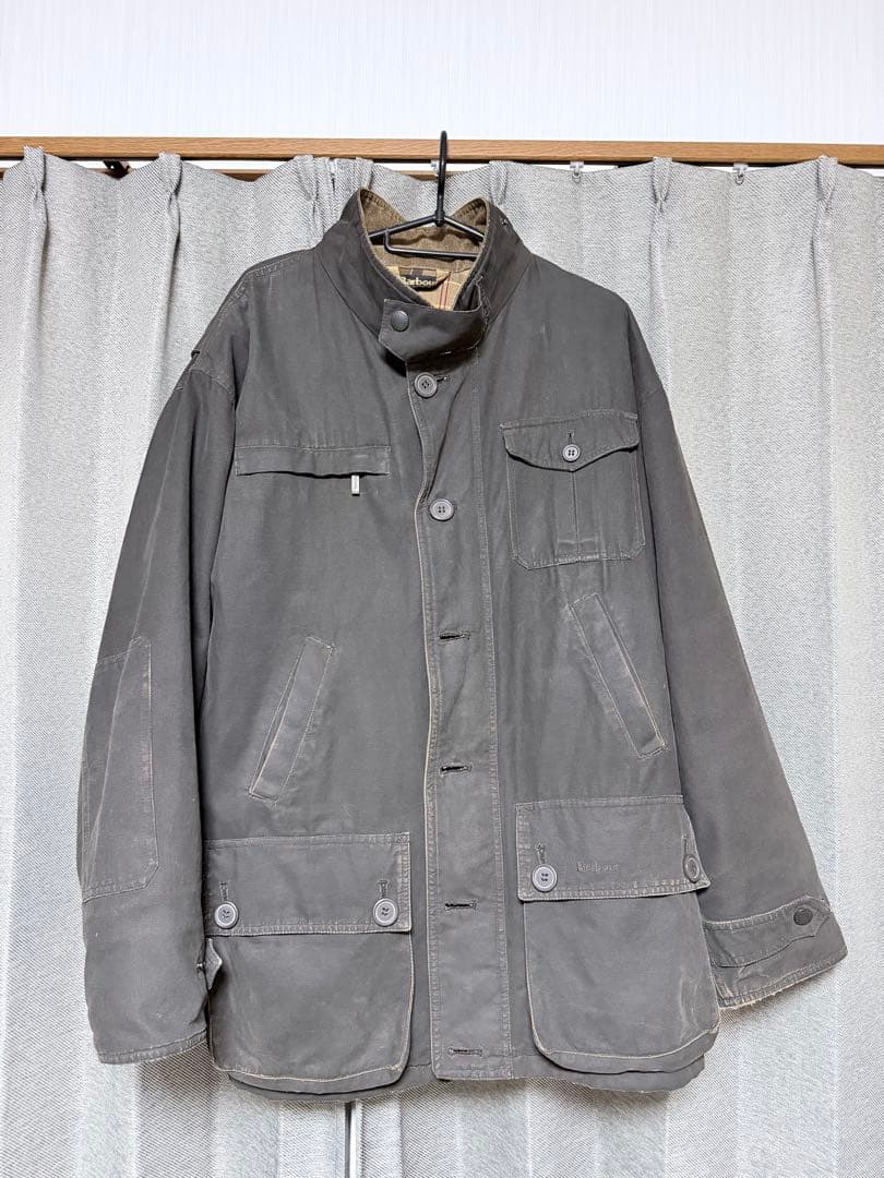 【希少】Barbour Bushman Canvas（バブアー）