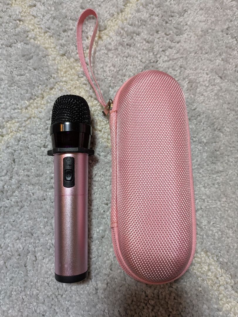 ペンタトニックGTM-300 カラオケ用マイクType-C充電シャンパンロゼ